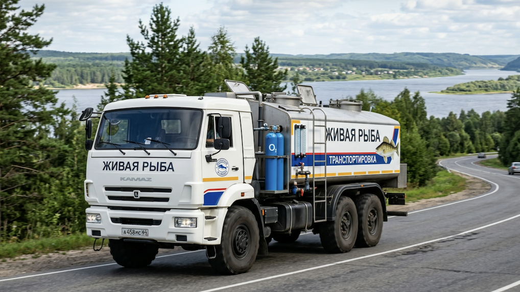 Перевозка живой рыбы