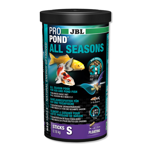 Корм JBL ProPond All Seasons S  (1 л) 0.18 кг